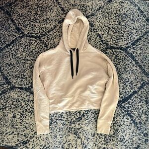 Cream cropped Public Rec Sweatshirt